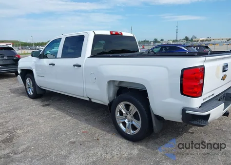 2018 Chevrolet Silverado 1500 Custom из США, поврежденный, VIN 3GCPCPEC3JG452670